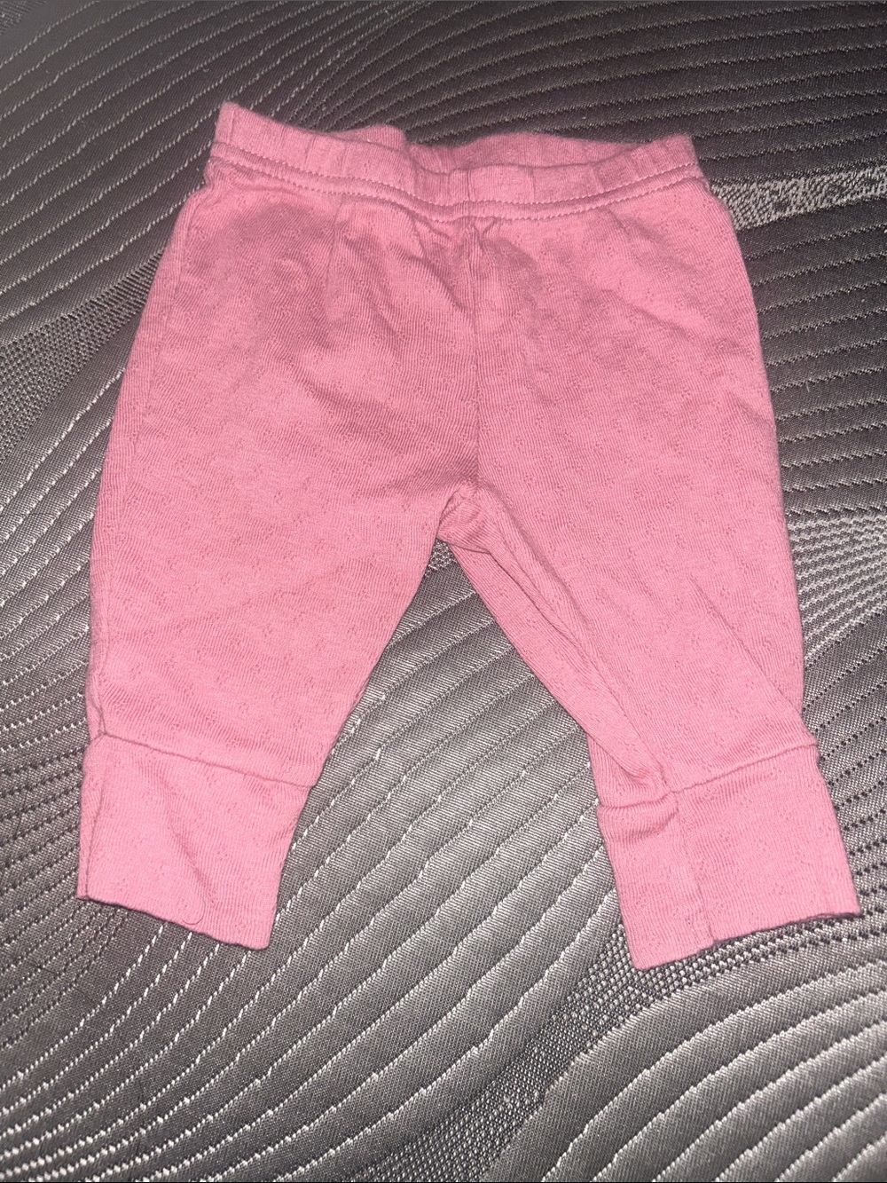 Carter's Pink Fold-Cuff Baby Leggings